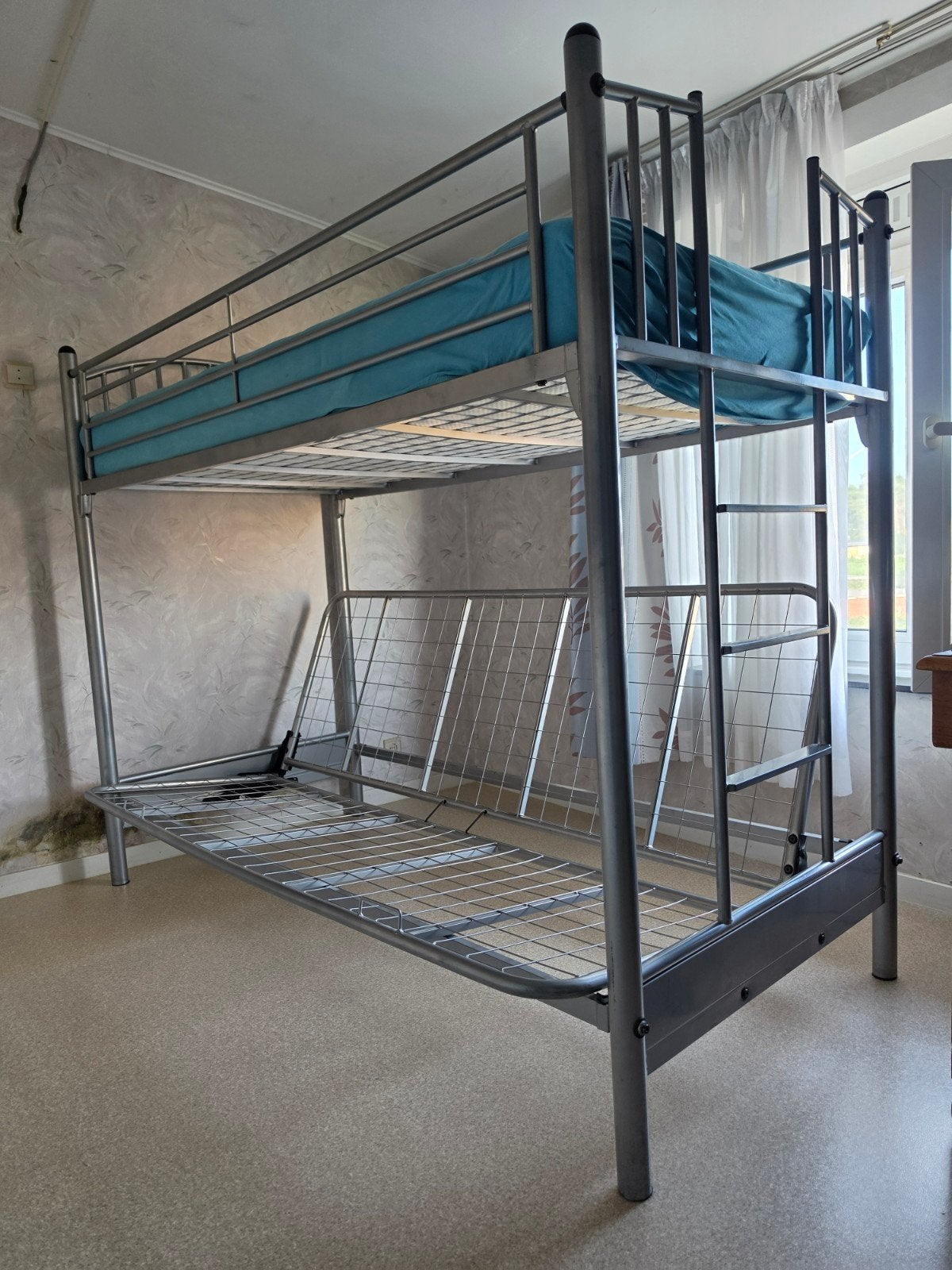stapelbed met zetel, Huis en Inrichting, Ophalen, Stapelbed