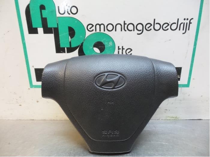 Airbag gauche (volant) d'un Hyundai Getz (Getz 03-), -, 3 mois de garantie, Utilisé, Hyundai