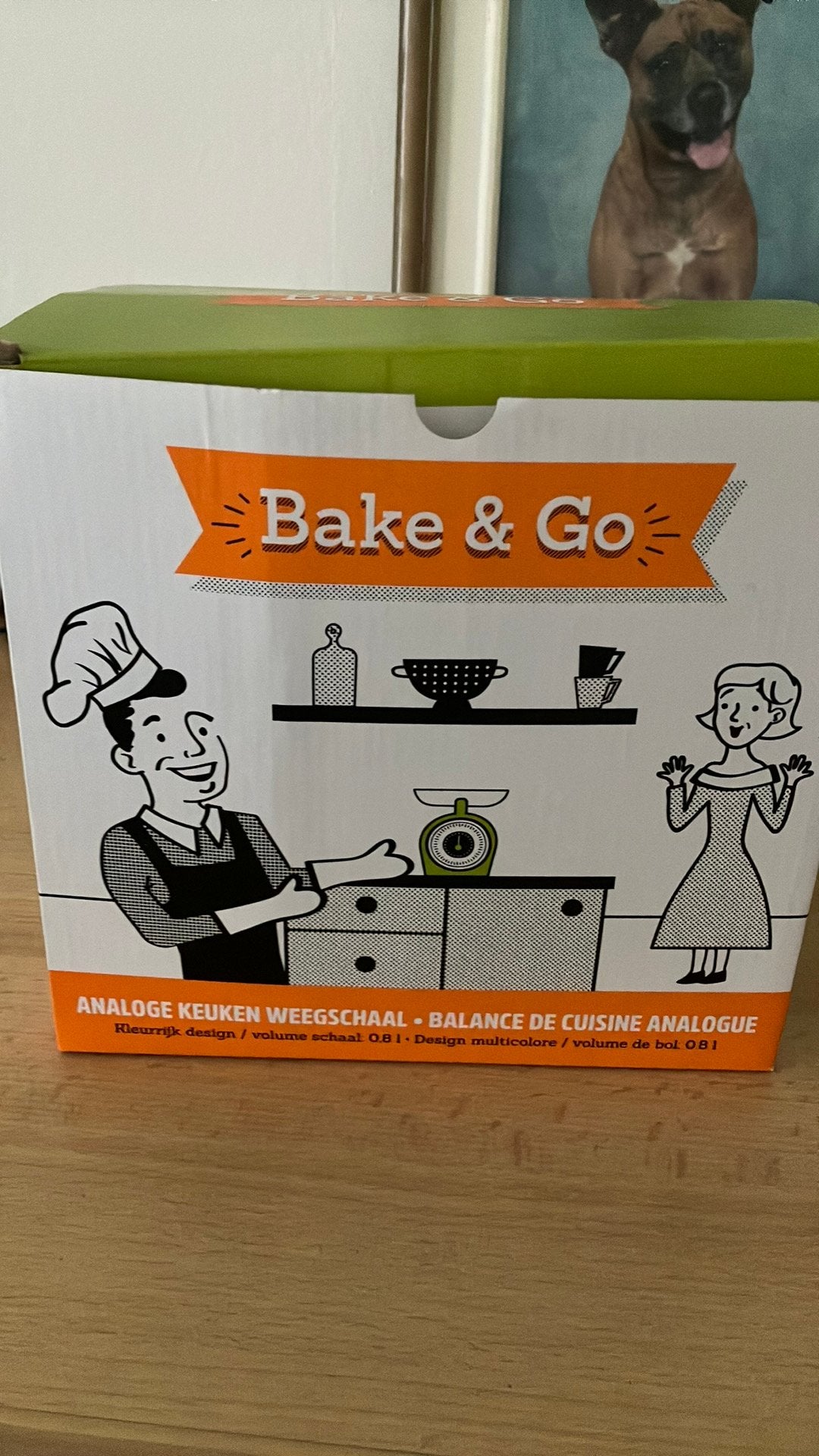 Keukenweegschaal, Ophalen, Zo goed als nieuw, Keukenweegschaal, Analoog