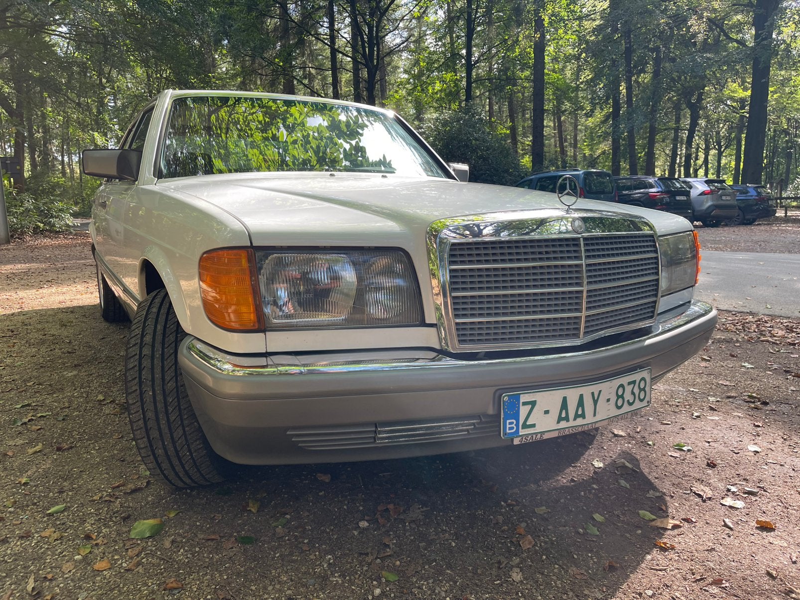S 280 3.0/6 cyl. 4drs/AIRCO AUTOMAAT!!!!!!, Auto's, Automaat, 4 deurs, Wit, Berline