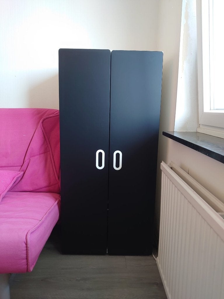 Twee IKEA kleerkasten voor kinderkamer – SMÅGÖRA en SMÅSTAD, Ophalen, Gebruikt, Kast