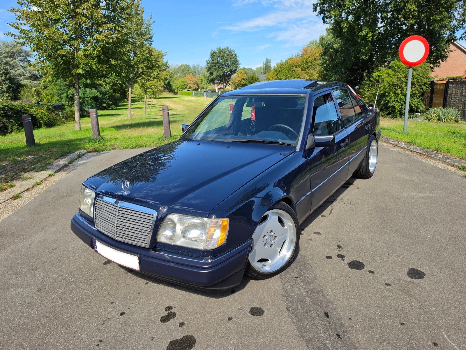 Mercedes W124 200D 1995, Autos, Achat, 4 portes, Boîte manuelle, Bleu