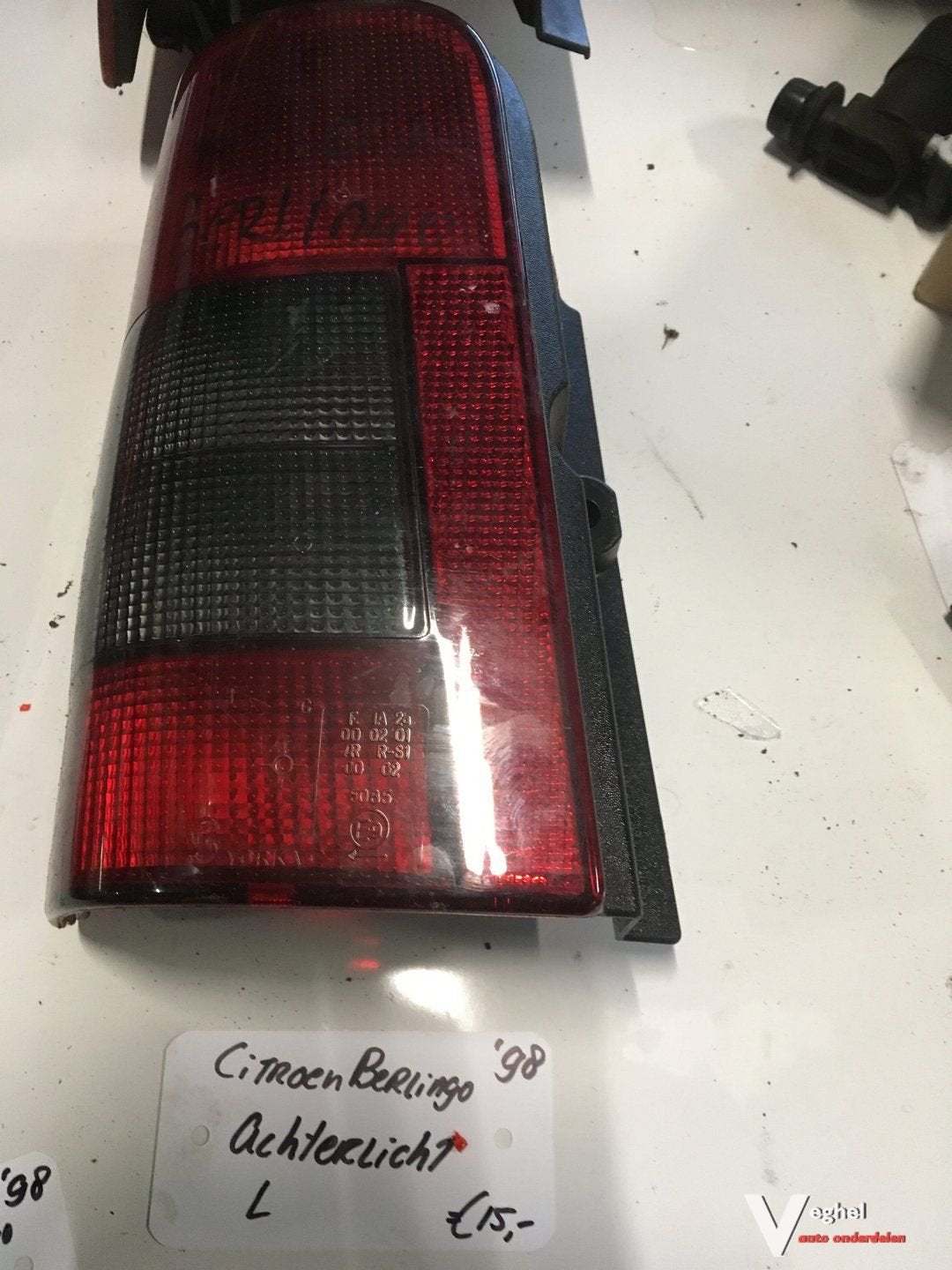 Citroen berlingo 1998 Achterlicht links, Gebruikt, -, -, Ophalen of Verzenden