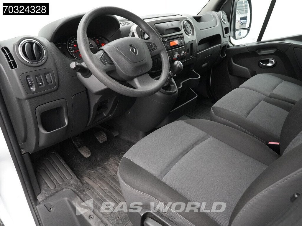 Renault Master 130PK Bakwagen Achterdeuren Airco Cruise Euro, Stof, Gebruikt, Euro 6, 4 cilinders