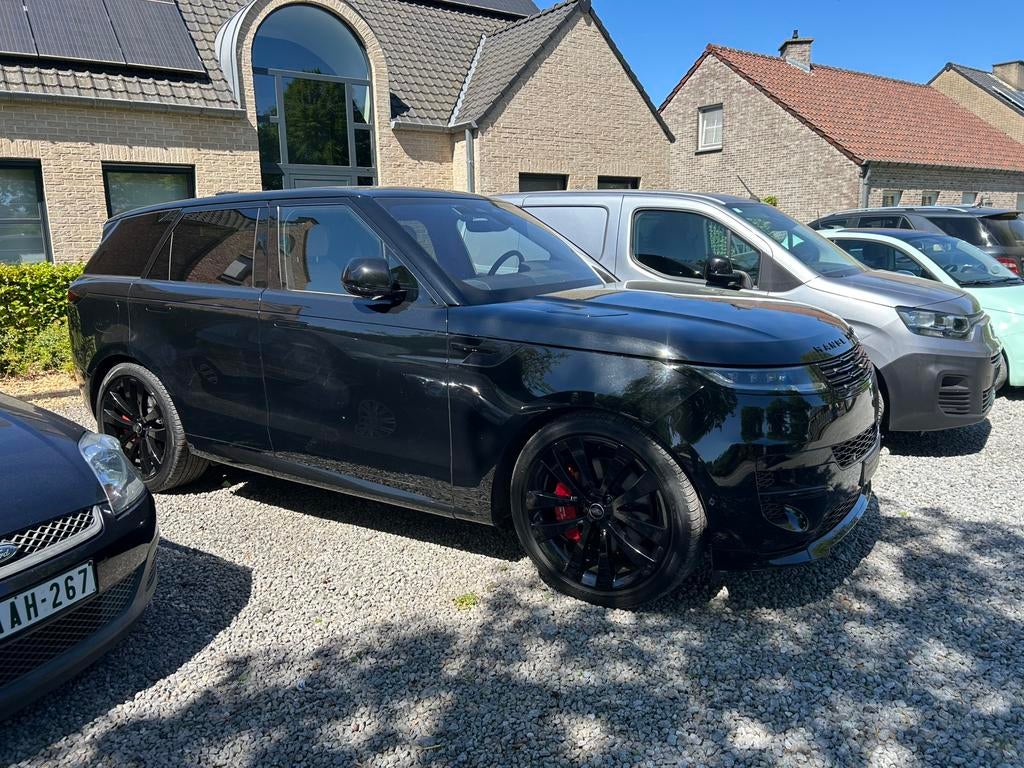 Range rover sport, Auto's, Automaat, Monovolume, Zwart, Leder