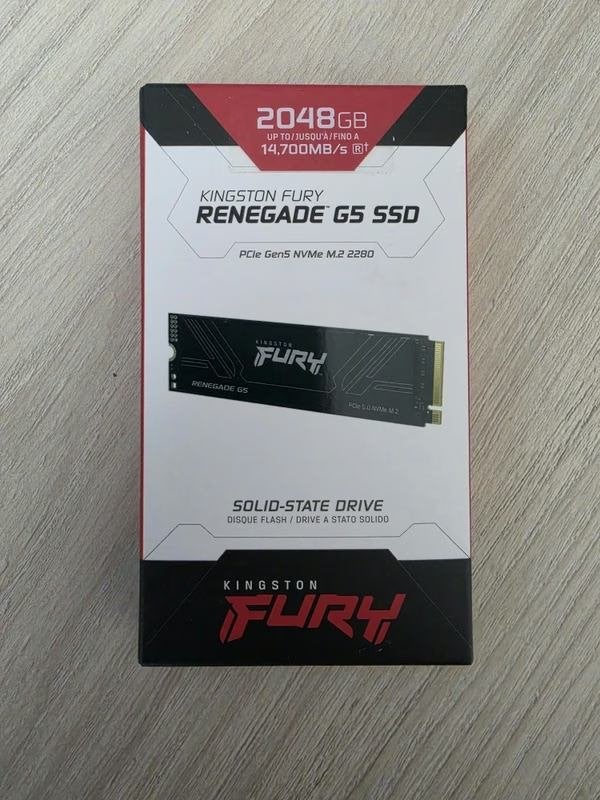 NIEUW/SEALED - Kingston Fury Renegade G5 - NVME PCI5.0 - 2TB, Computers en Software, Intern, Kingston, Verzenden, SSD