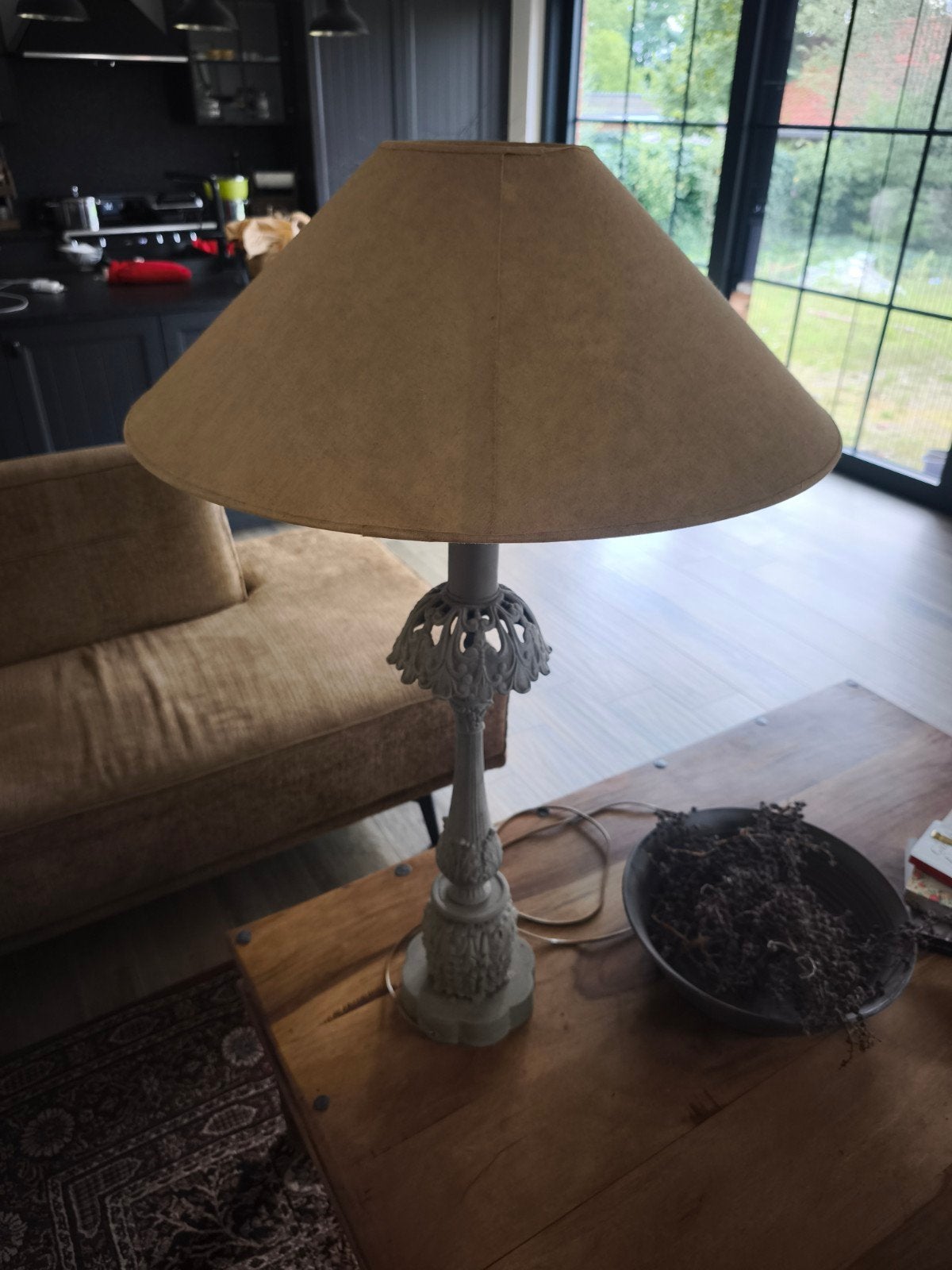 vintage tafellamp, Enlèvement, 100 cm, Campagne