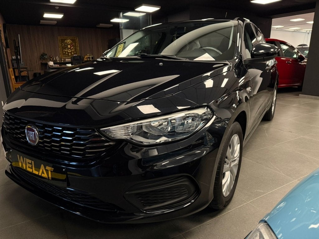 FIAT TIPO 1.4 BENZINE 2017 / 43.000 KM NIEUW STAAT, Auto's, Fiat, Bluetooth, Zwart, 1400 cc, 133 g/km
