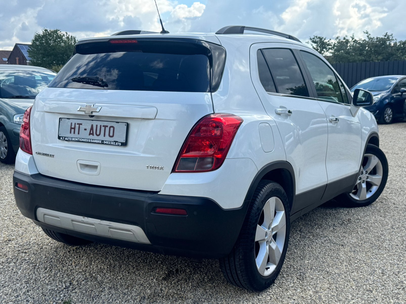 Chevrolet Trax 1.4 Turbo 4x2/NieuwstaatAirco/Camera/Garantie, Auto's, Chevrolet, Voorwielaandrijving, Zwart, 4 cilinders, Wit