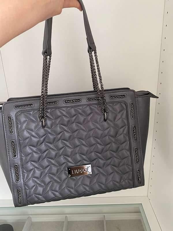 LIU JO handtas, Envoi, Neuf, Gris, Sac à main