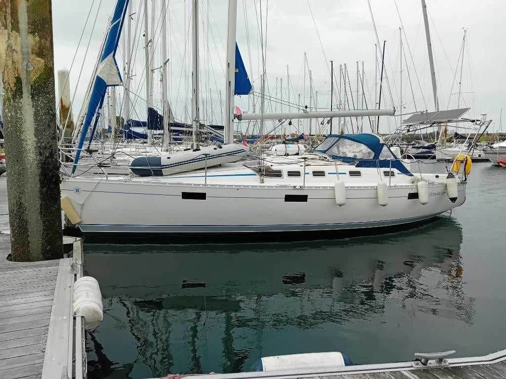 Grootzeil van zeilyacht 37 voet, Ophalen, Gebruikt, Tuigage en Masten, Zeilboot