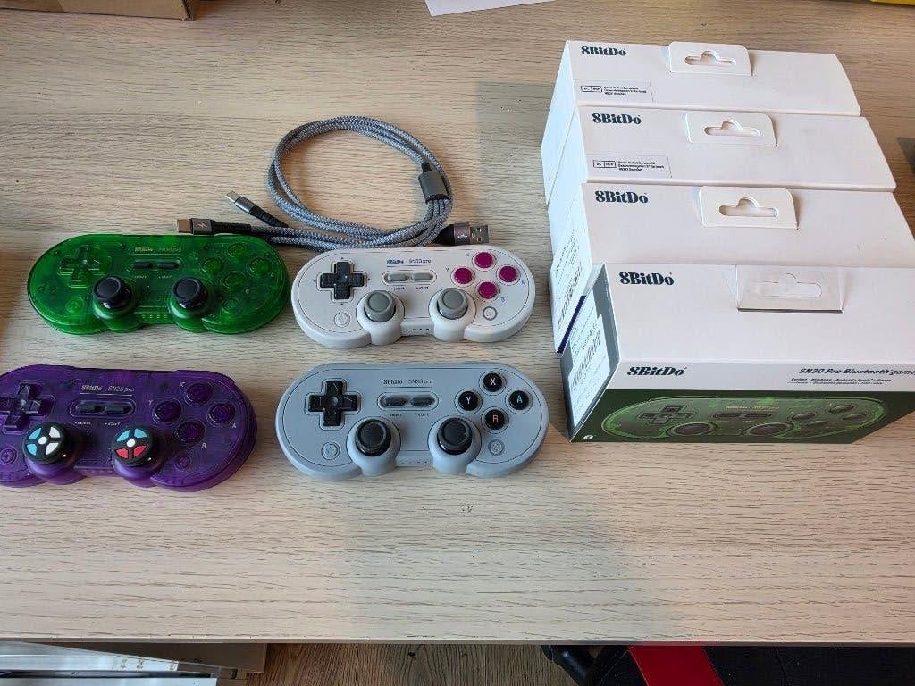 8bitdo sn30 pro bleutooth android pc switch, switch 2 en ps3, Enlèvement ou Envoi, Comme neuf, Autres modèles, Autres types