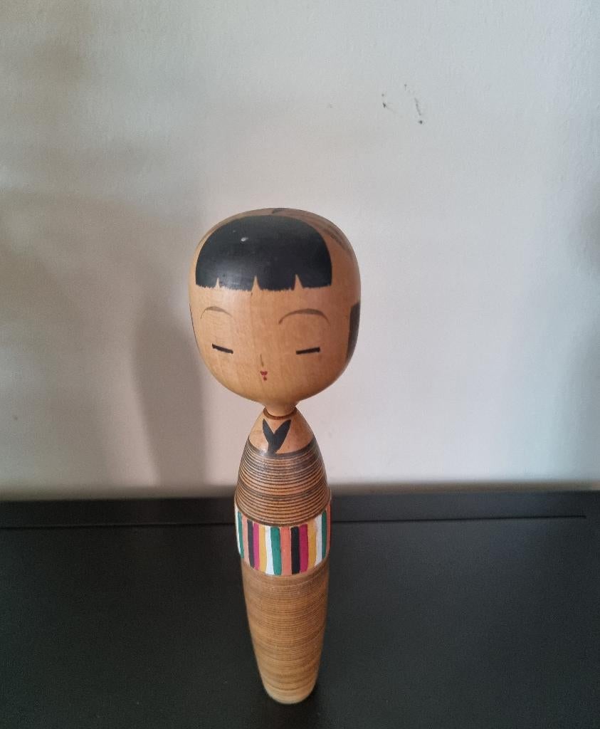 Mooie Yūshū sakuhin jushō Kokeshi, Antiek en Kunst, Kunst | Niet-Westerse kunst, Verzenden