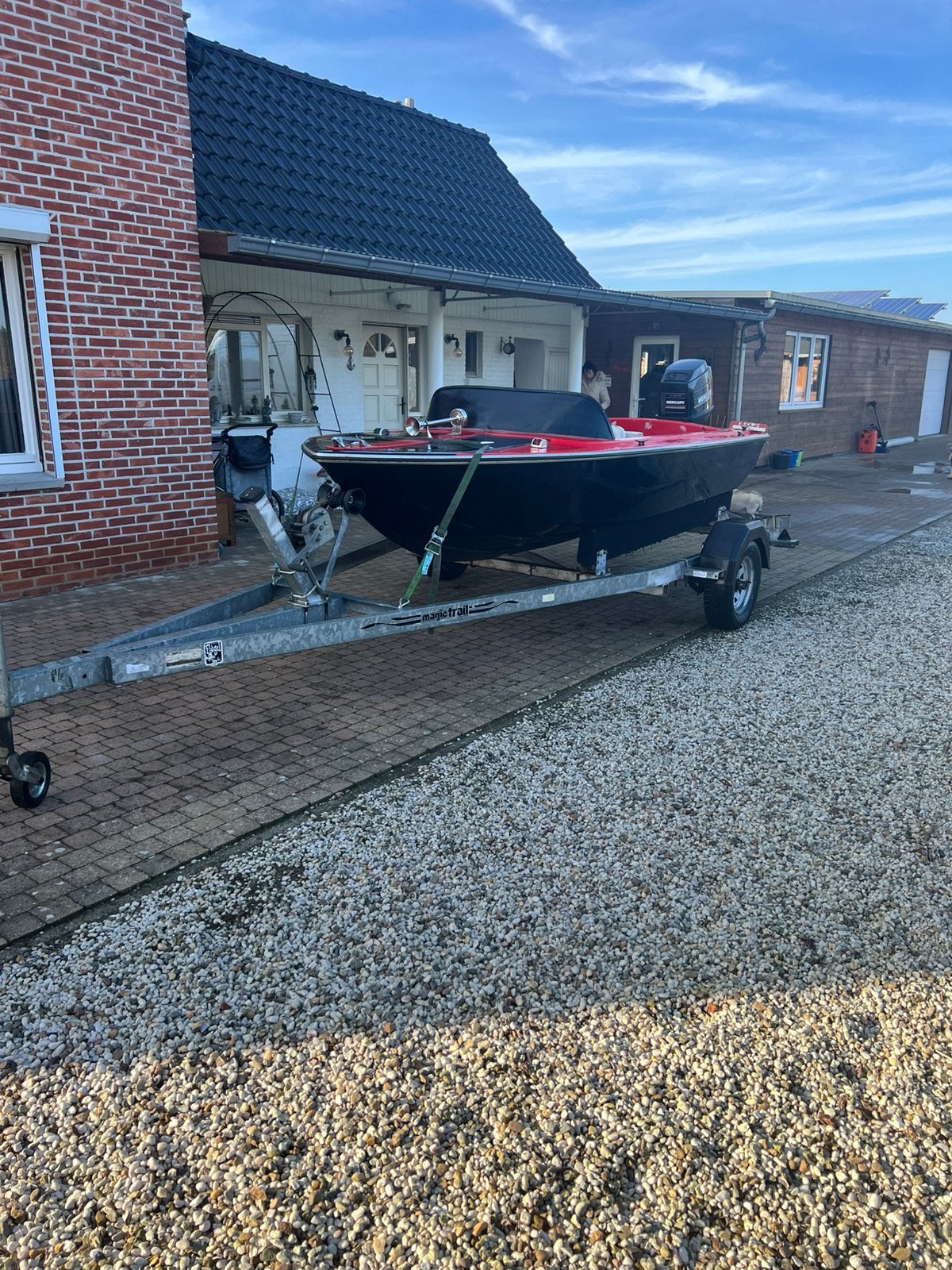 Plezierboot, Ophalen, Gebruikt, Trailer