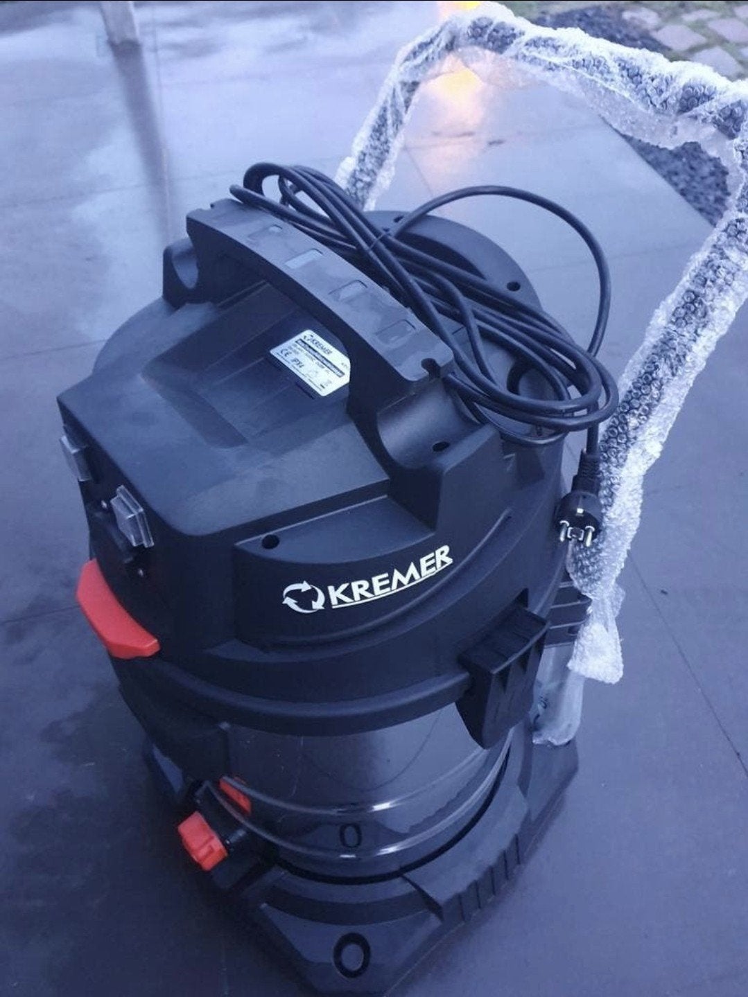 KREMER KR65LS Stofzuiger Nat en Droog NIEUW, Ophalen, Nieuw, Overige typen