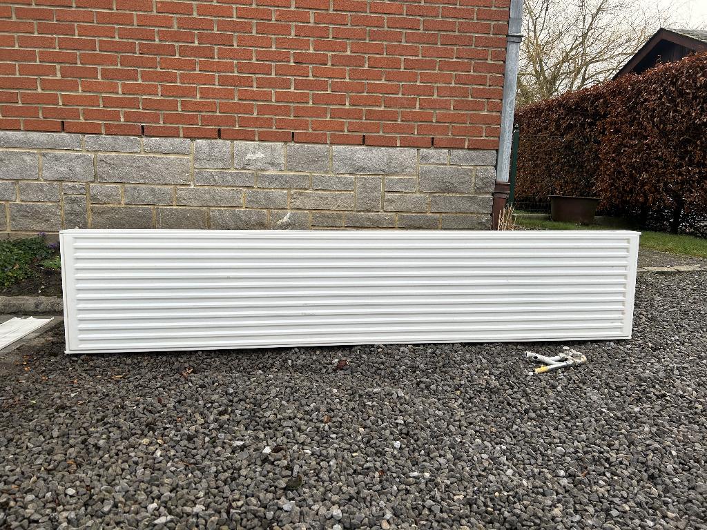 Radiateurs à panneaux blancs, Bricolage & Construction, Chauffage & Radiateurs, Comme neuf, Radiateur, 30 à 80 cm, Enlèvement
