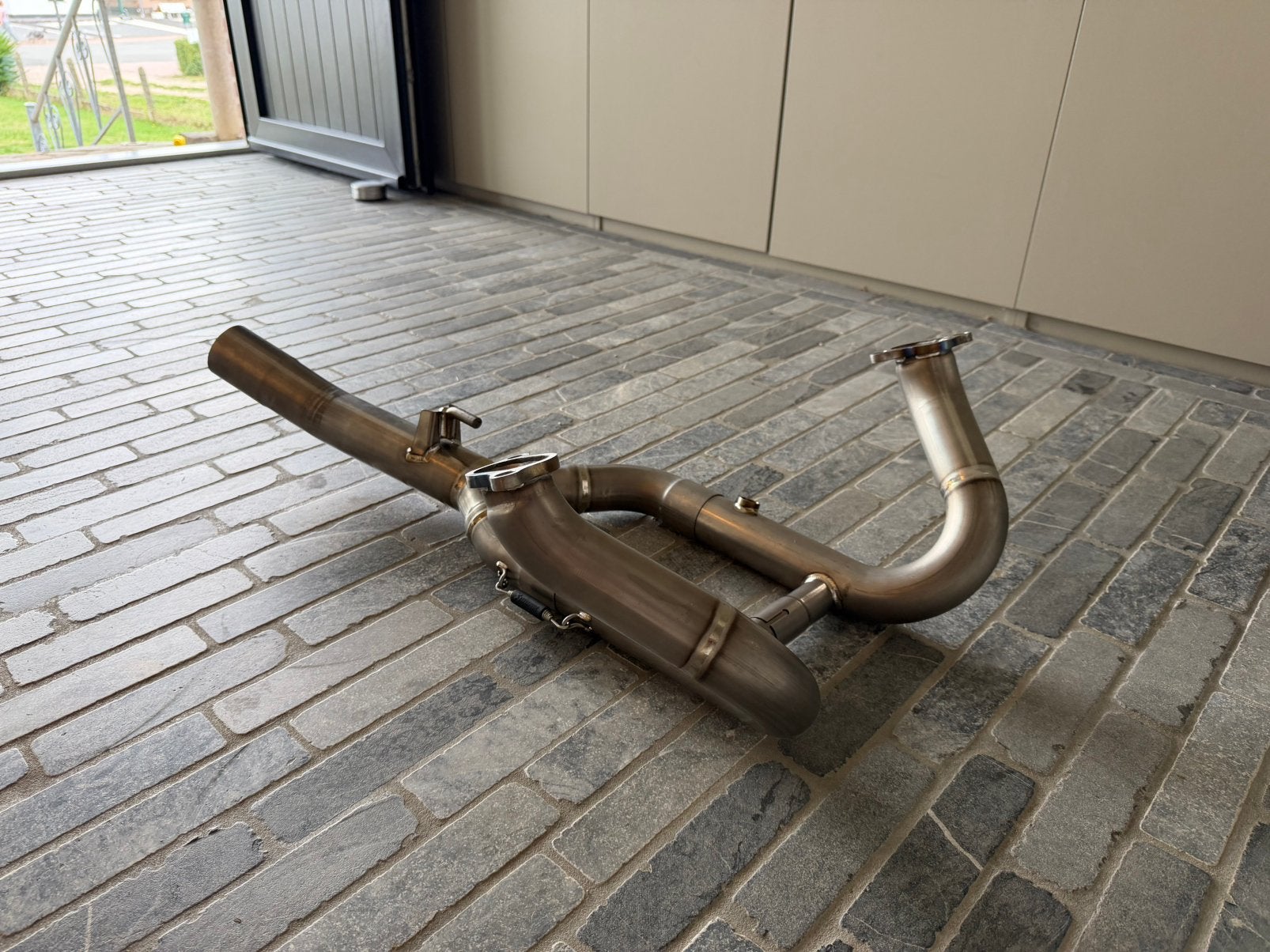 Bmw gs 1200 titanium uitlaat voorbocht / spruitstuk, Enlèvement