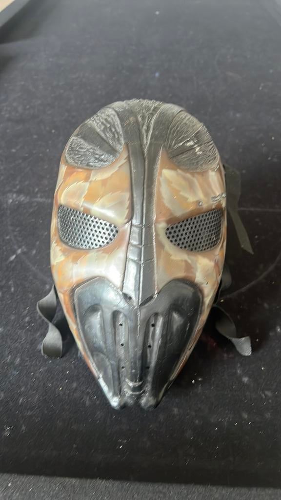 Paintbal of airsoft masker, Ophalen