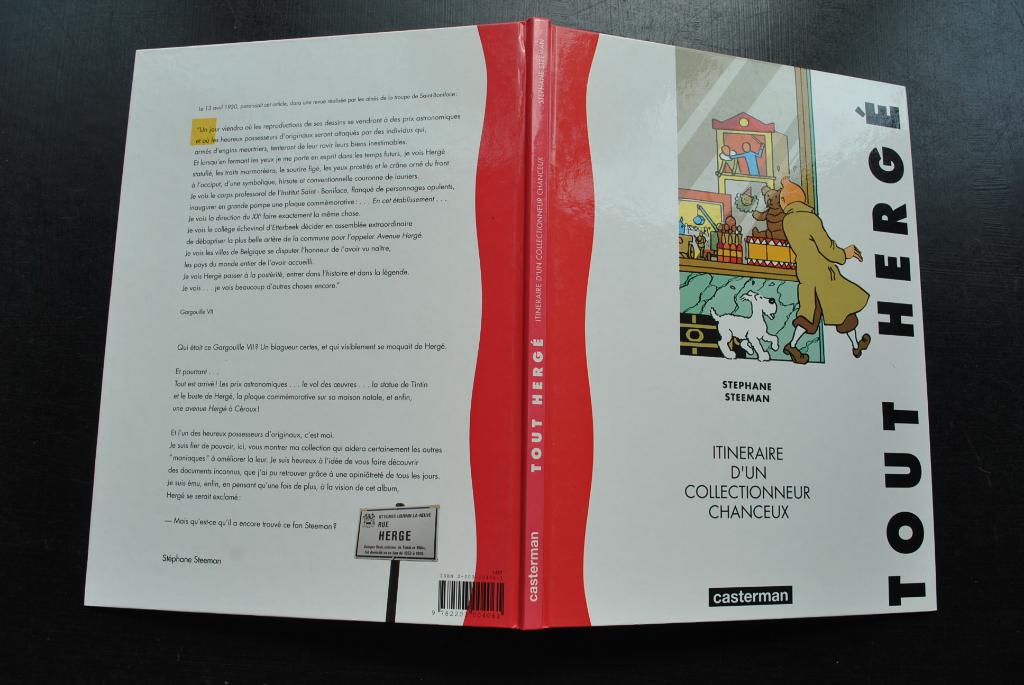 STEEMAN Tout Hergé Itinéraire d'un collectionneur chanceux, Livres, Enlèvement ou Envoi, Utilisé, Stéphane STEEMAN