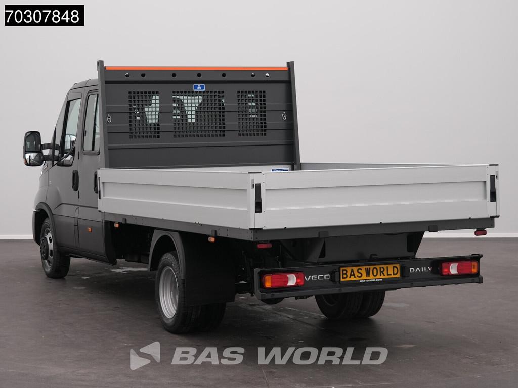 Iveco Daily 35C21 3.0L Automaat Dubbel Cabine Open Laadbak 3, Auto's, Stof, Euro 6, 4 cilinders, Iveco