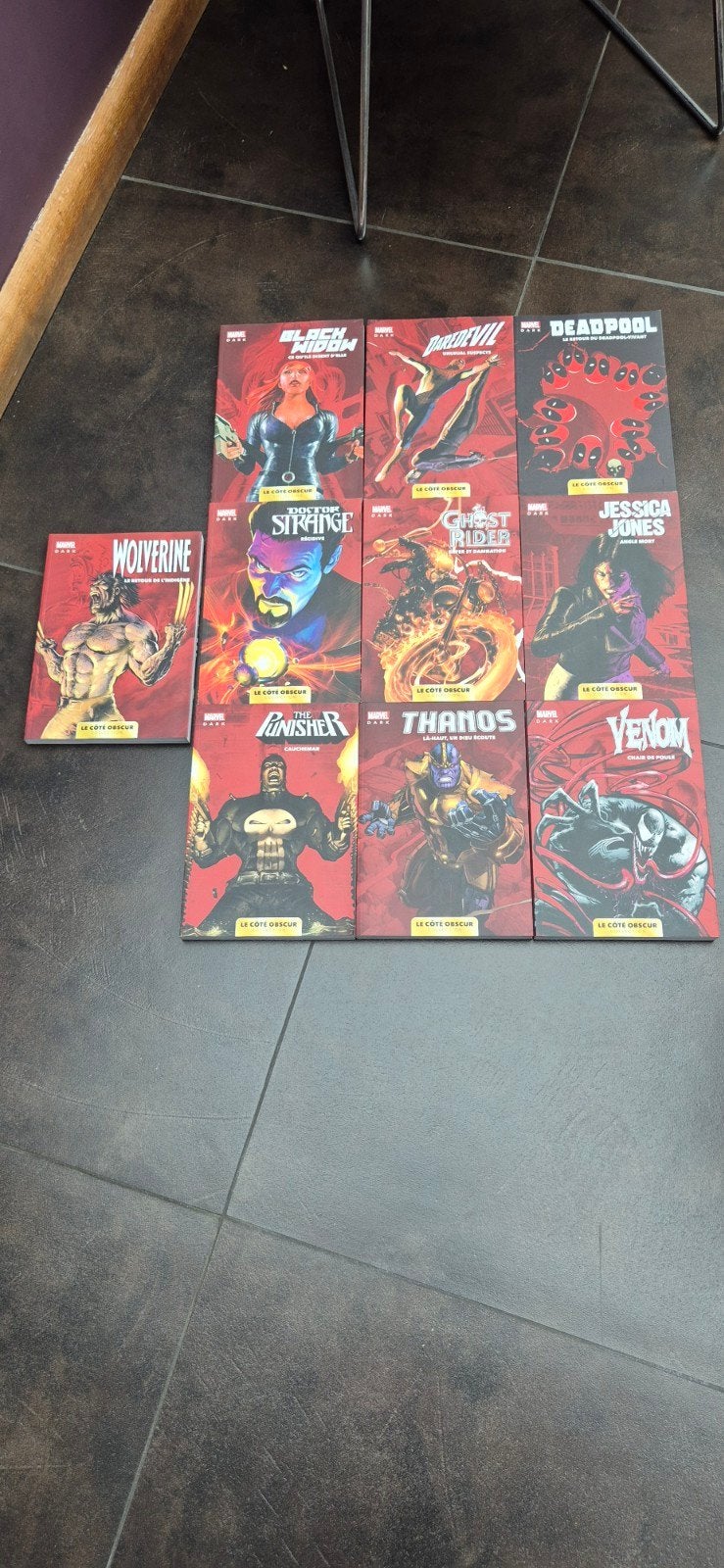 Marvel le côté obscur collection, Livres, Enlèvement ou Envoi