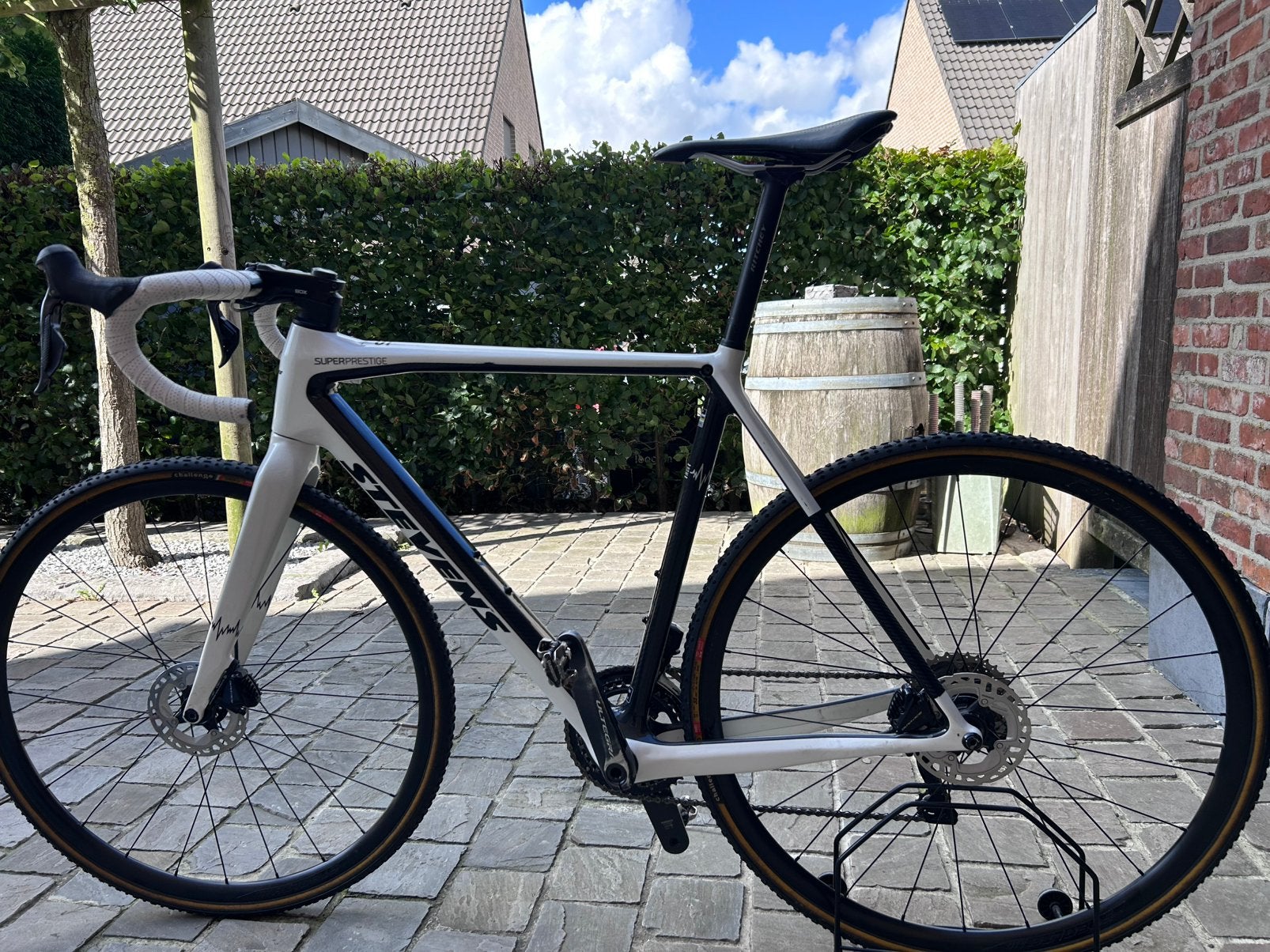 Crossfiets Stevens, Ophalen, Gebruikt, Carbon
