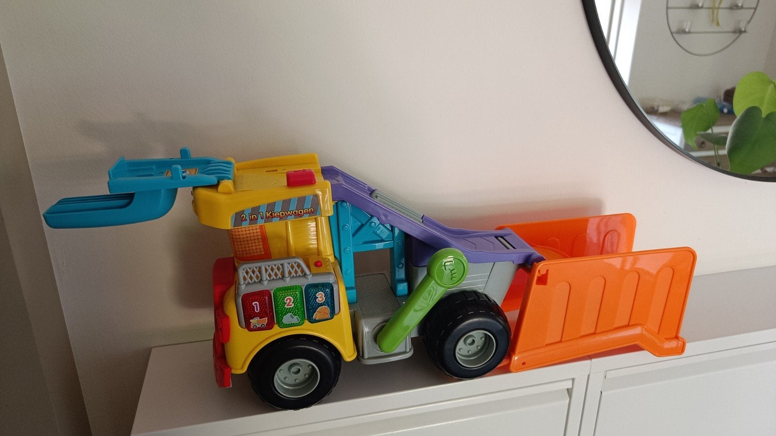 VrTech 2-in-1 kiepwagen, Enlèvement