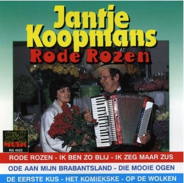 Jantje Koopmans - rode rozen, CD & DVD, CD | Néerlandophone, Enlèvement, Comme neuf, Chanson réaliste ou Smartlap, Album