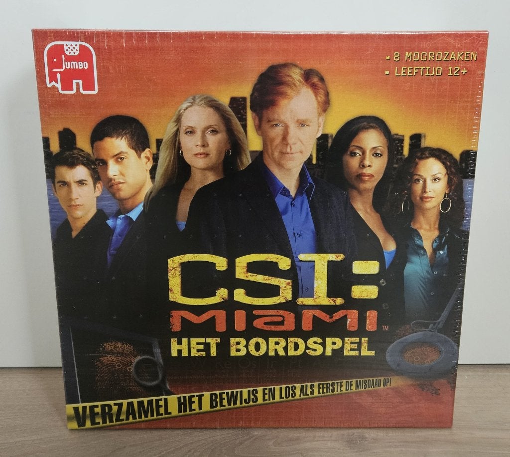 Bordspel CSI: Miami - Jumbo - 12+ (nieuw in cellofaan), Een of twee spelers, Ophalen of Verzenden, Nieuw, Jumbo