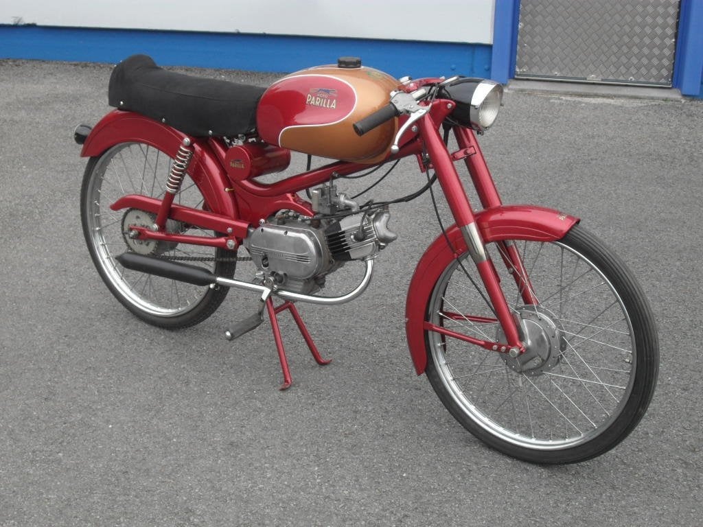 Parilla Sport 49cc volledig gerestaureerd 1962, Sport, 49 cc, 11 kW of minder, Handgeschakeld
