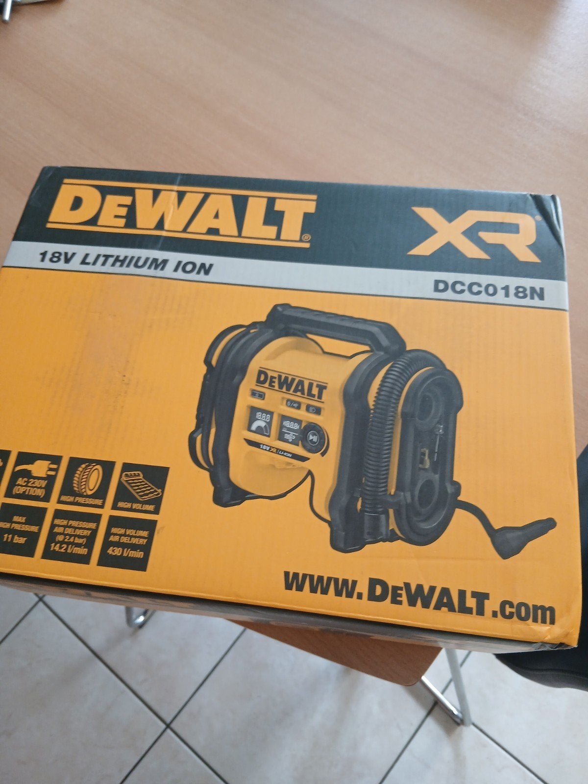 dewalt, Enlèvement