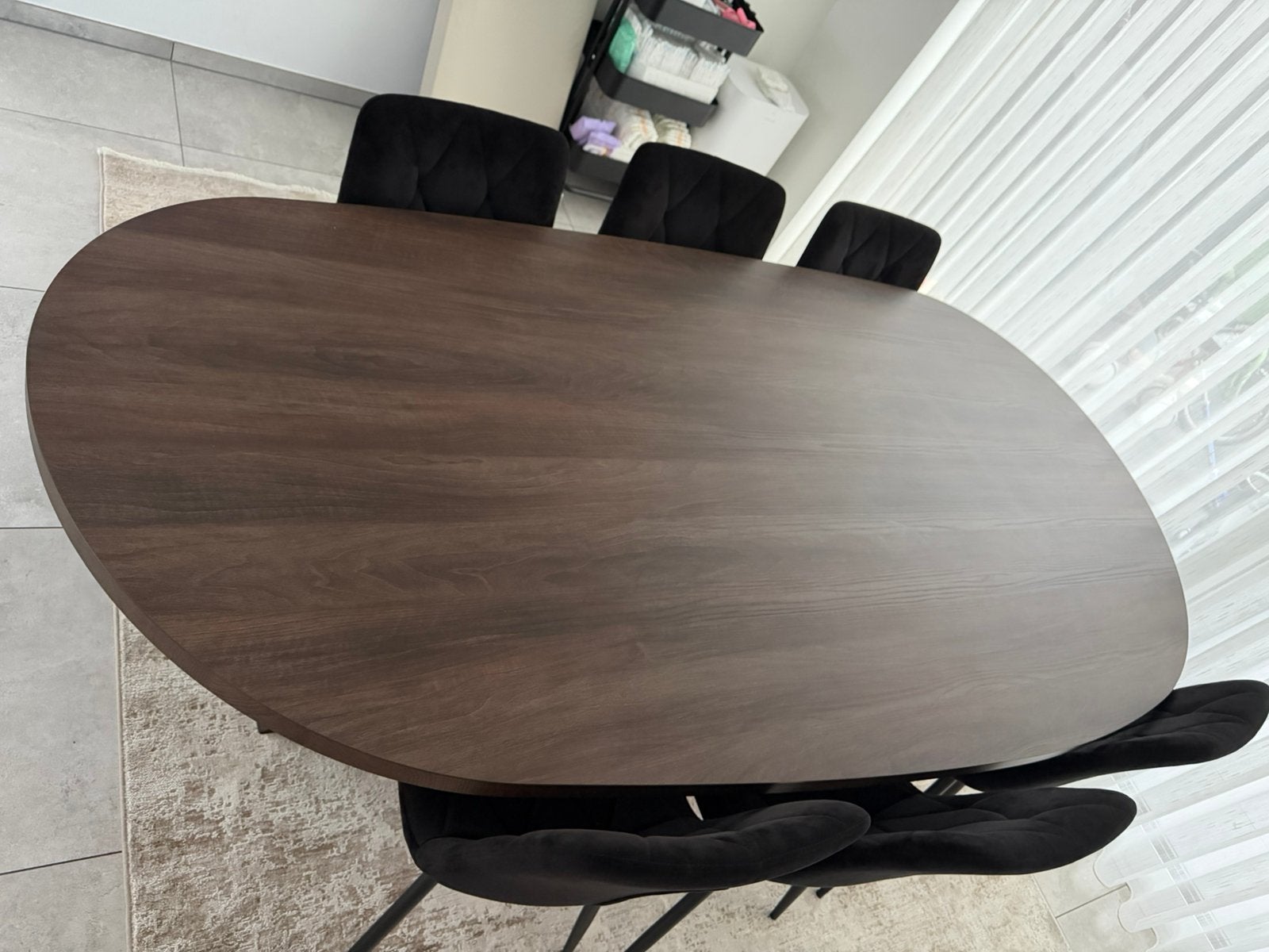Nieuw eettafel, Enlèvement, Neuf, Ovale