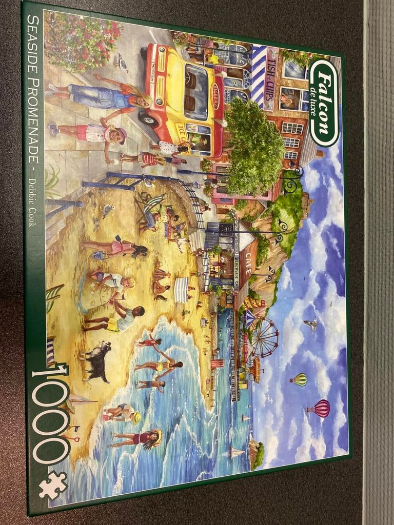 Falcon de luxe puzzels 1000 stuks, Hobby en Vrije tijd, Ophalen, 500 t/m 1500 stukjes, Zo goed als nieuw, Legpuzzel