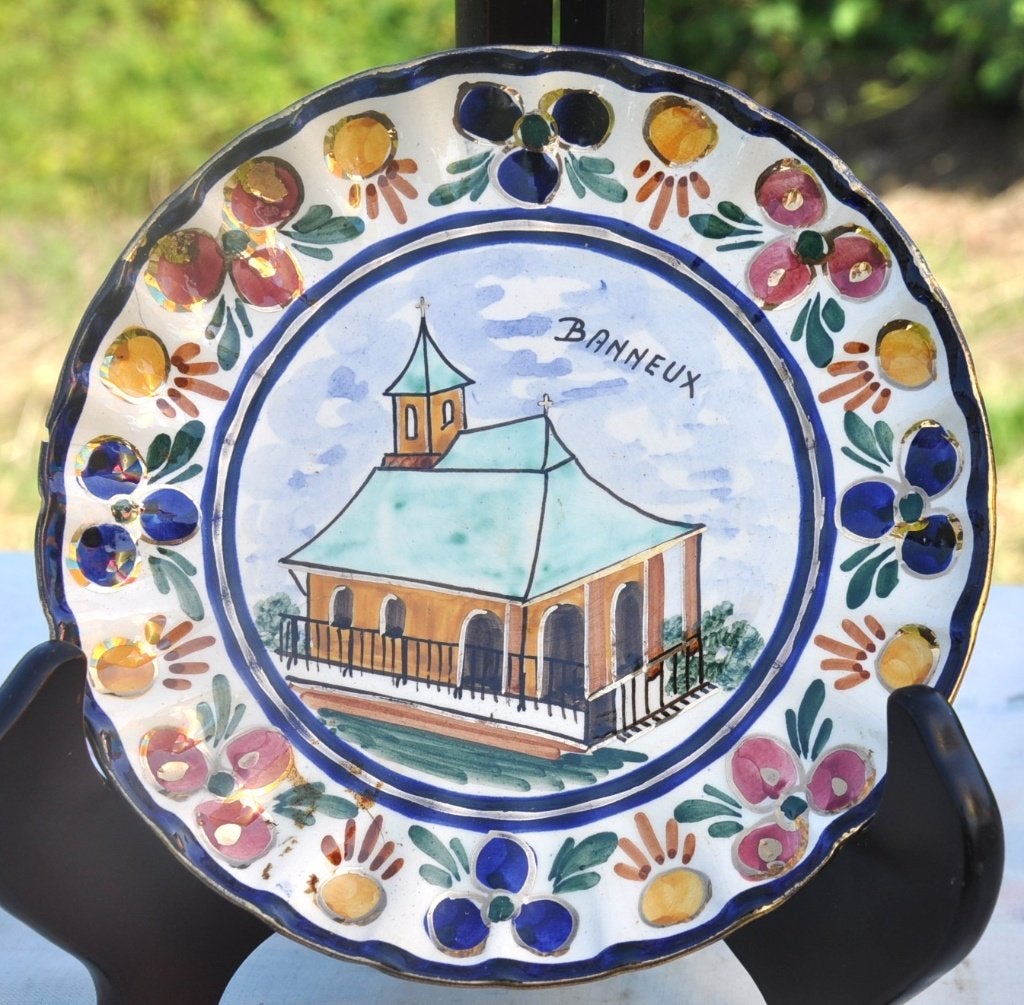 assiette souvenir de banneux, Antiquités & Art, Enlèvement ou Envoi