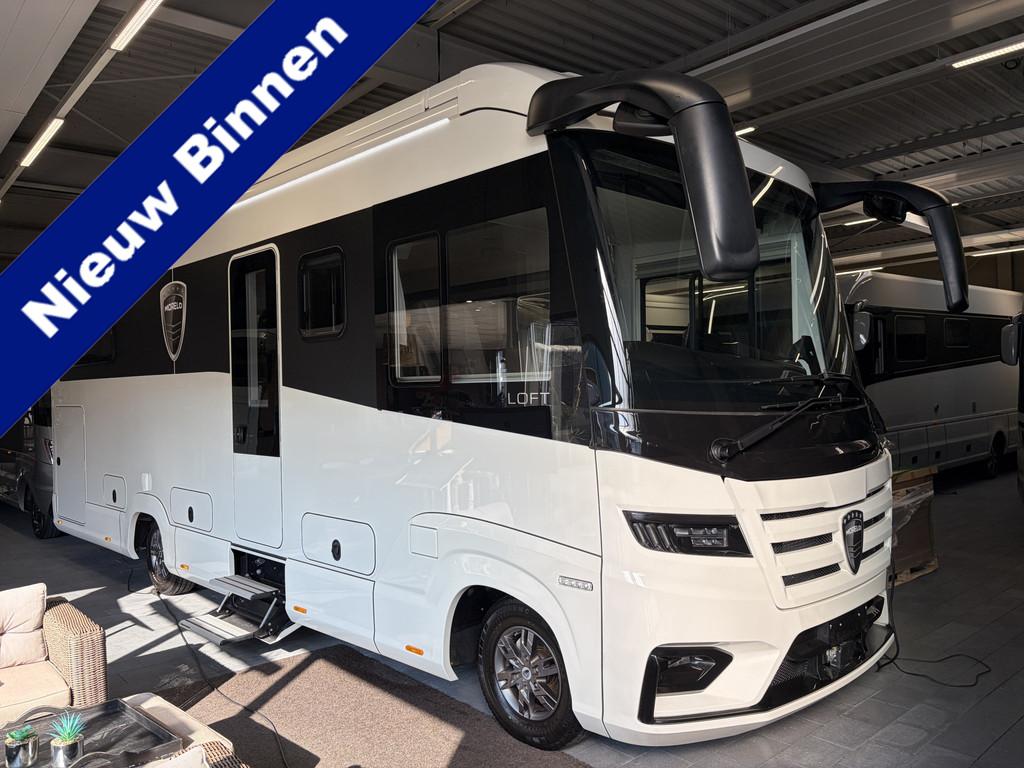 Morelo LOFT 82M 207pk Aut Queensbed Hefbed Luchtvering 8,3m, Galliersweg 39
5349AT  OSS, NL, Diesel, 8 tot 9 meter, Mark@niesmannbischoff.nl