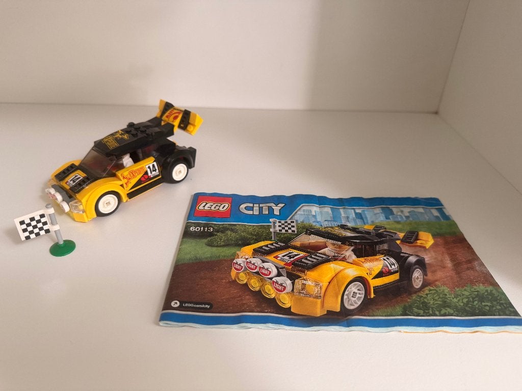 LEGO City Set - Rally Car (60113), Enlèvement ou Envoi, Lego, Ensemble complet, Comme neuf