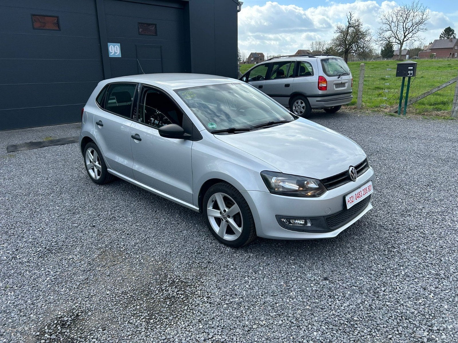 Volkswagen Polo 1.2essence 2012 Euro5 AIRCO 5portes, Auto's, Zetelverwarming, Bedrijf, 5 deurs, Polo