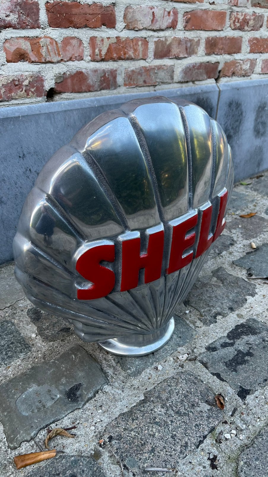 Shell reclame schelp., Ophalen of Verzenden, Zo goed als nieuw, Reclamebord