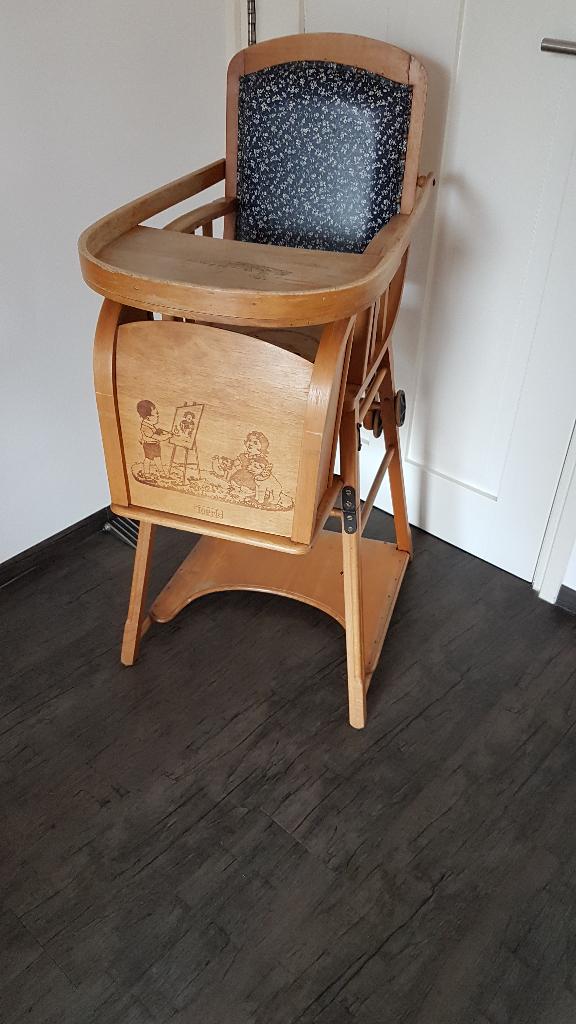 Kinderstoel grootmoederstijd, Antiek en Kunst, Ophalen of Verzenden