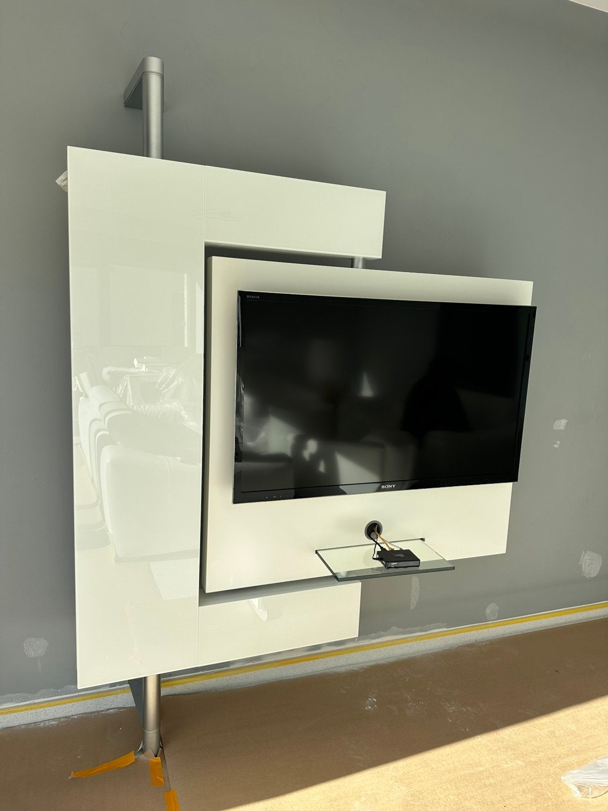 TV+ TELEVISIE-statief, Ophalen, Hout, Zo goed als nieuw, Modern
