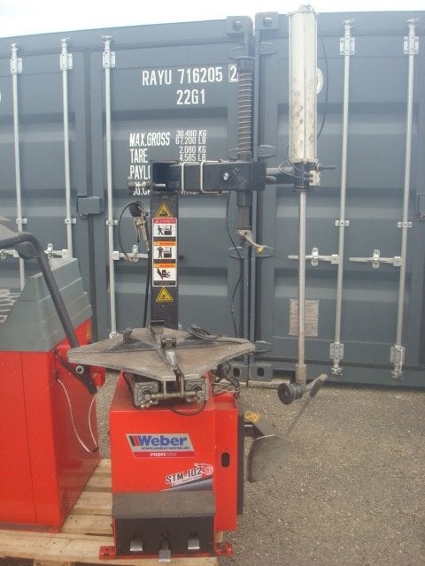 Banden Demonteer Apparaat met Hulparm en Balanceermachine, Auto diversen, Ophalen, Gebruikt