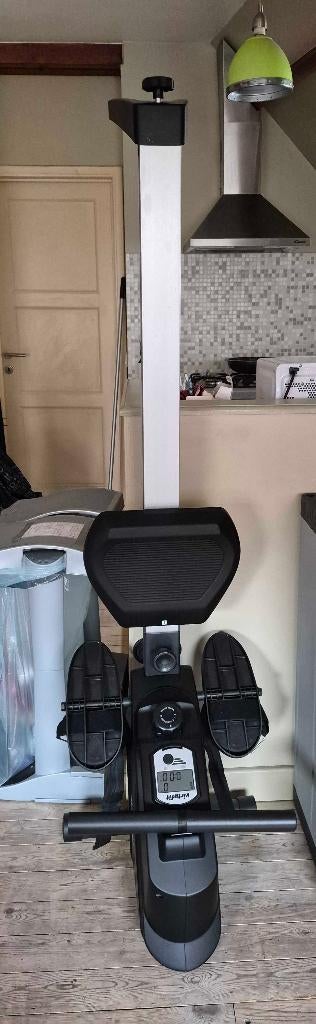 Rameur Virtufit, Sports & Fitness, Appareils de fitness, Comme neuf, Rameur, Enlèvement