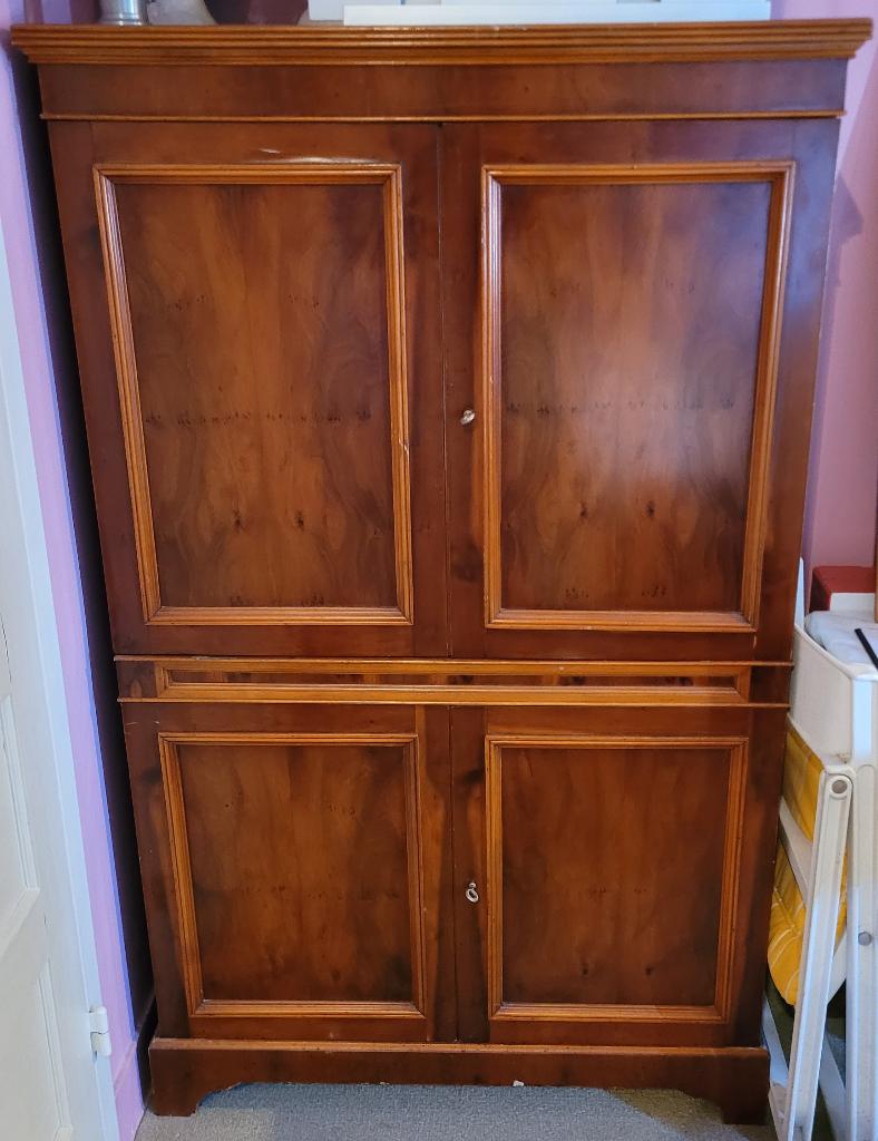 Om weg te geven - Houten tv-meubel, Ophalen, Gebruikt, 50 tot 100 cm, Classique