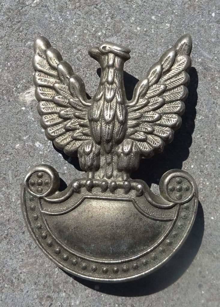 POLOGNE - FORCES ARMEES - INSIGNE, Envoi, Armée de terre, Emblème ou Badge