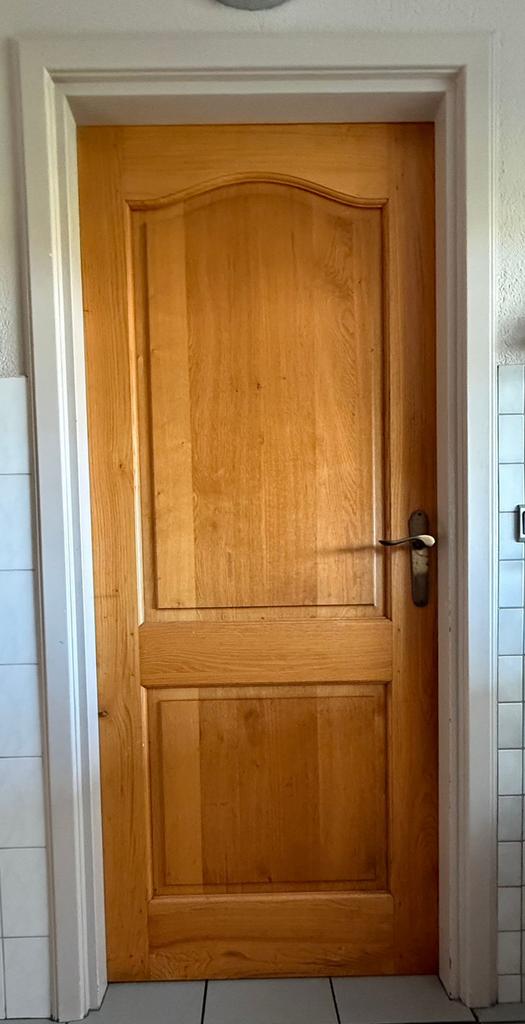 Vol eiken deuren 5 stuks, Doe-het-zelf en Bouw, Deuren en Vliegenramen, Ophalen