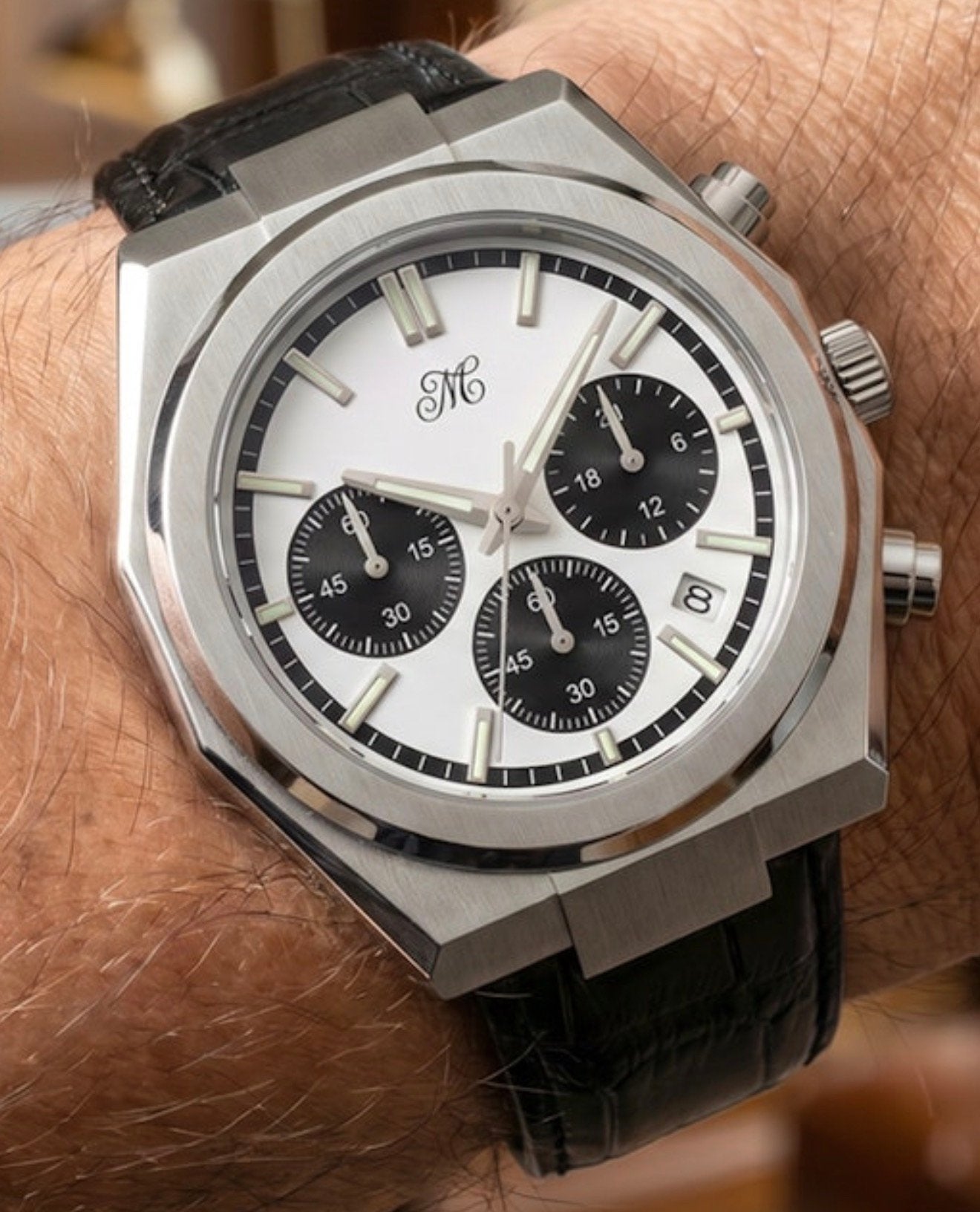 MAXIM MORRE ORIGIN CHRONO VAUT499€! 💯%NEUF AVEC CERTIFICAT, Enlèvement ou Envoi, Neuf