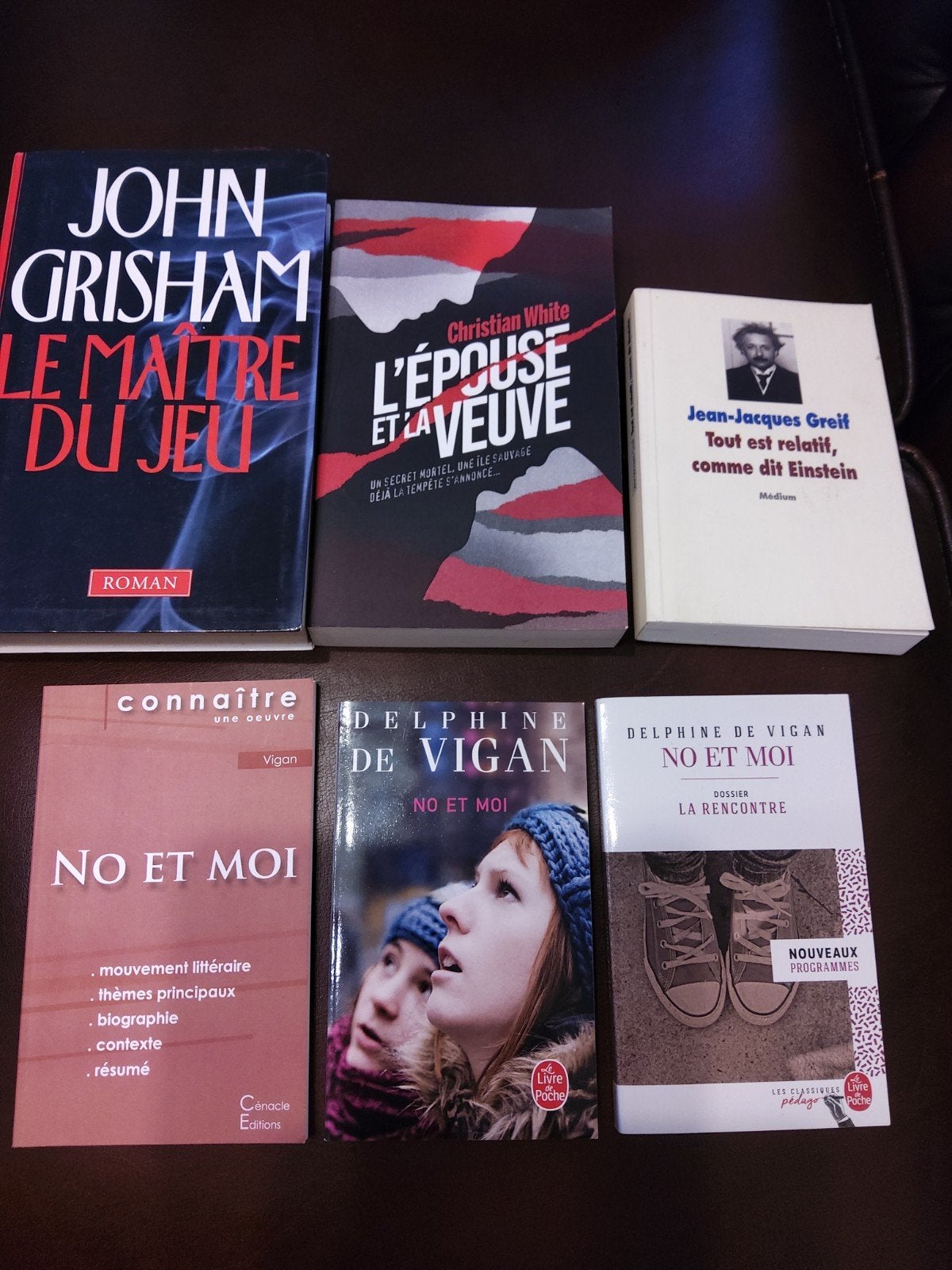 lot de 6  livres en francais, Ophalen of Verzenden, Zo goed als nieuw