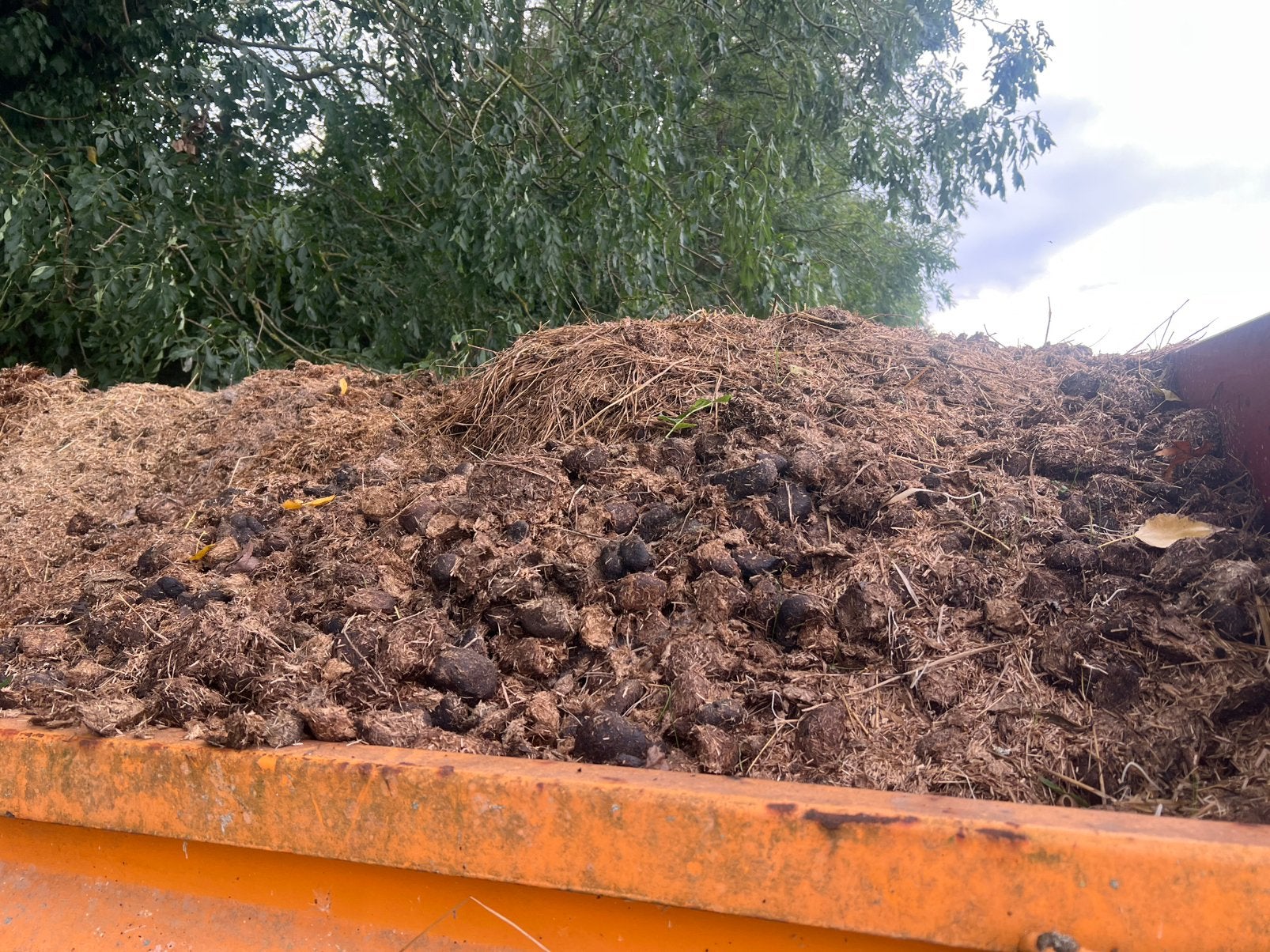 Paardenmest, Tuin en Terras, Ophalen