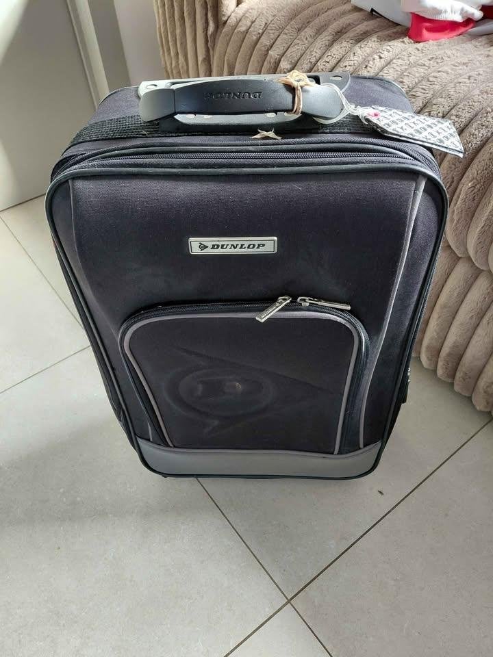Une valise trolley dunlop, Enlèvement, Comme neuf, Poignée extensible