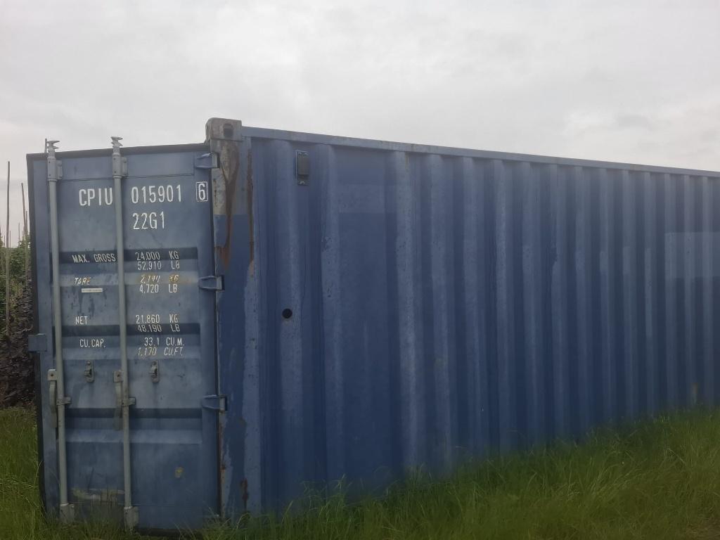 Zeecontainer, Doe-het-zelf en Bouw, Ophalen